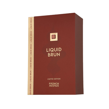 Fragrance World Liquid Brun Limited Edition Extrait de Parfum Spray 5.0 oz for Unisex | Amber Fougere Fragrance | Lavender Rose Vanilla Amber