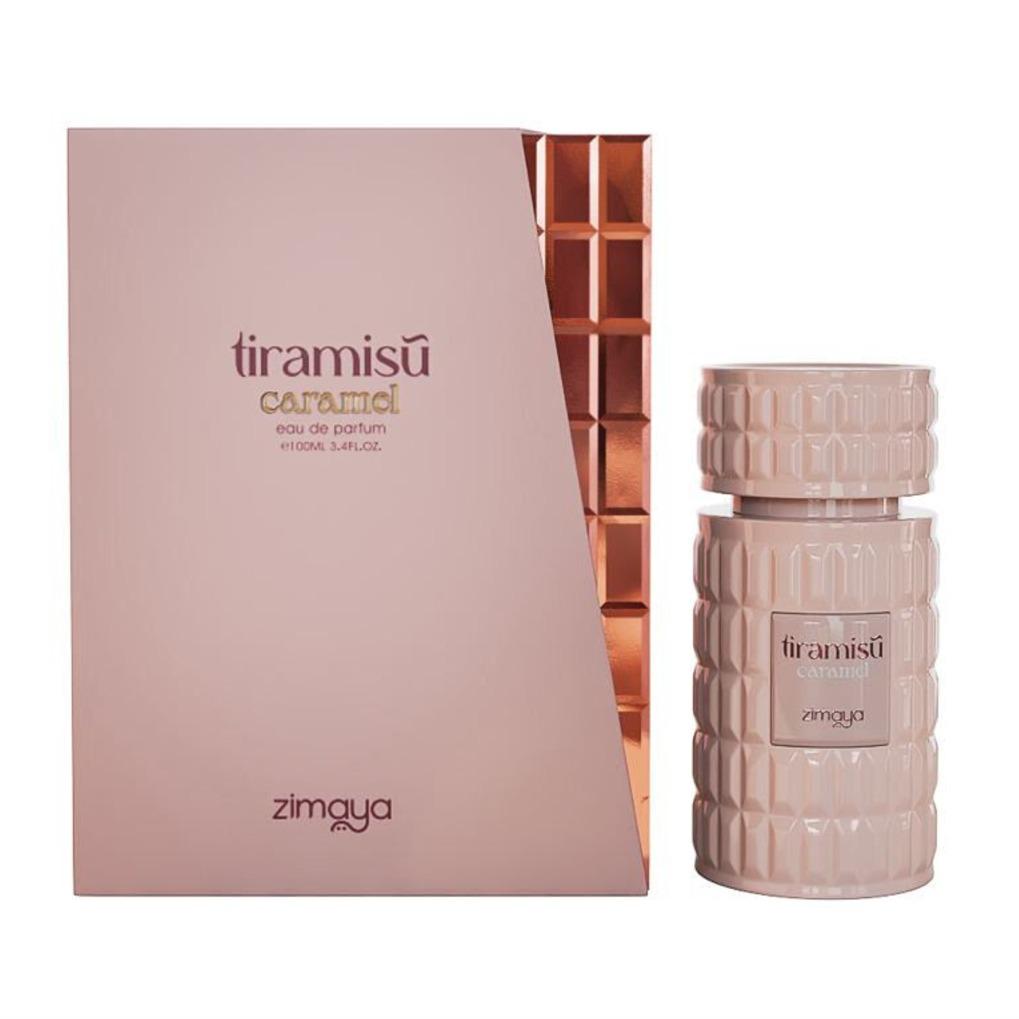 Zimaya Tiramisu Caramel Eau de Parfum Spray 3.4 Oz - Unisex Fragrance