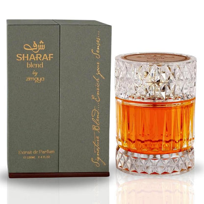 Zimaya Sharaf Blend Extrait De Parfum Spray Unisex, 3.4 Oz / 100 Ml (Signature Scent)