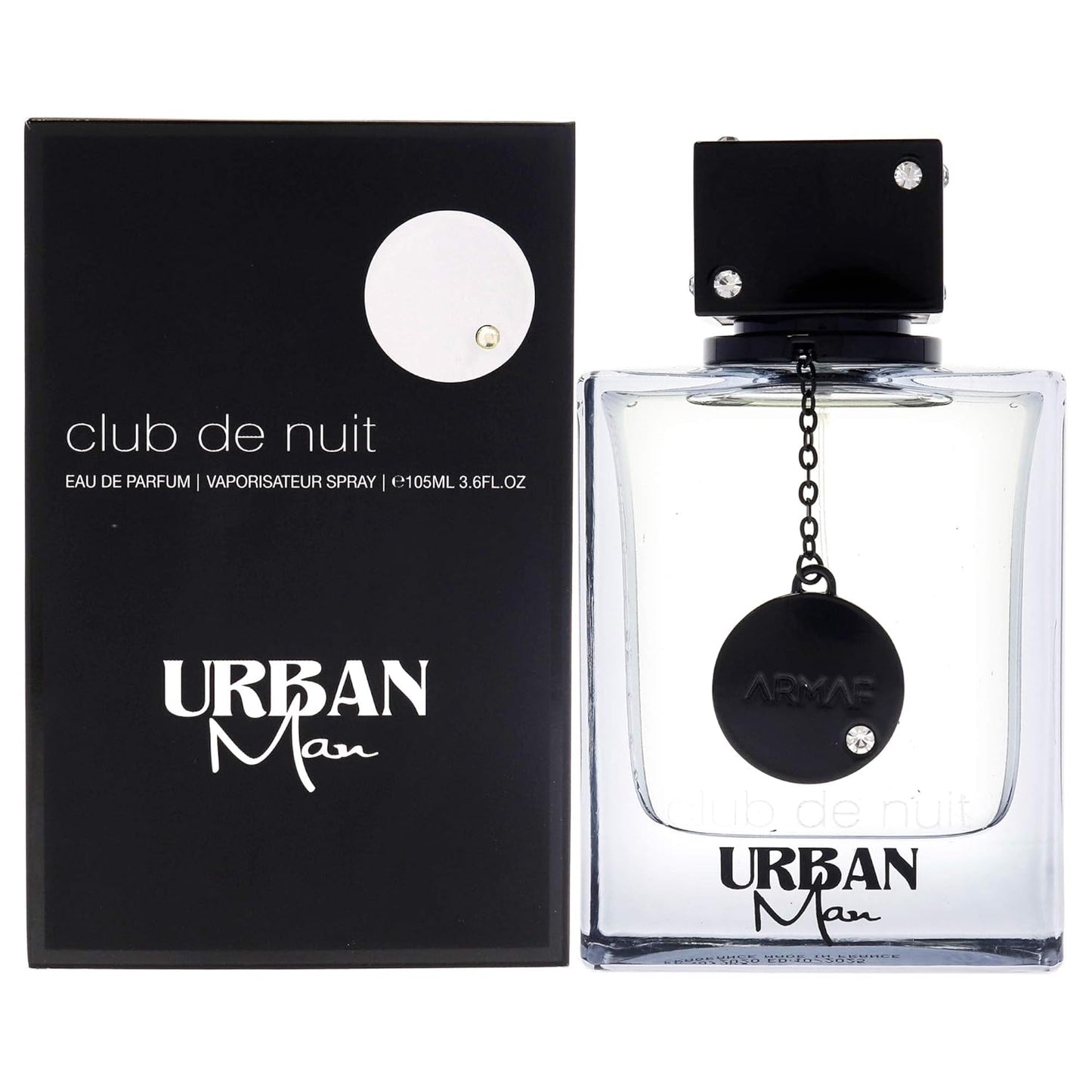 Armaf Club de Nuit Urban Man Eau De Parfum Spray for Men 3.6 Oz