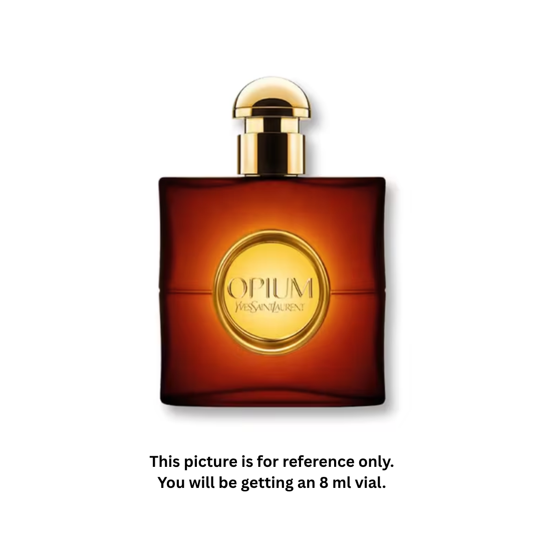 YSL Opium for Women Eau de Toilette 8ml / 0.27oz – 100% Original Authentic Decanted Perfume Spray