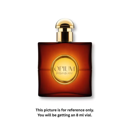 YSL Opium for Women Eau de Toilette 8ml / 0.27oz – 100% Original Authentic Decanted Perfume Spray