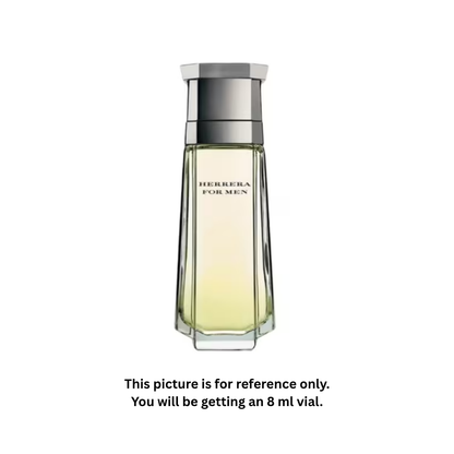 Herrera by Carolina Herrera for Men Eau de Toilette 8ml / 0.27oz | 100% Original Authentic Decanted Perfume Spray