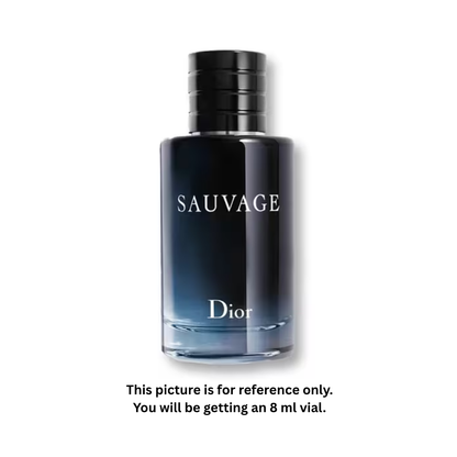 Dior Sauvage Eau de Toilette Men 8ml / 0.27oz – 100% Original Authentic Decanted Perfume Spray