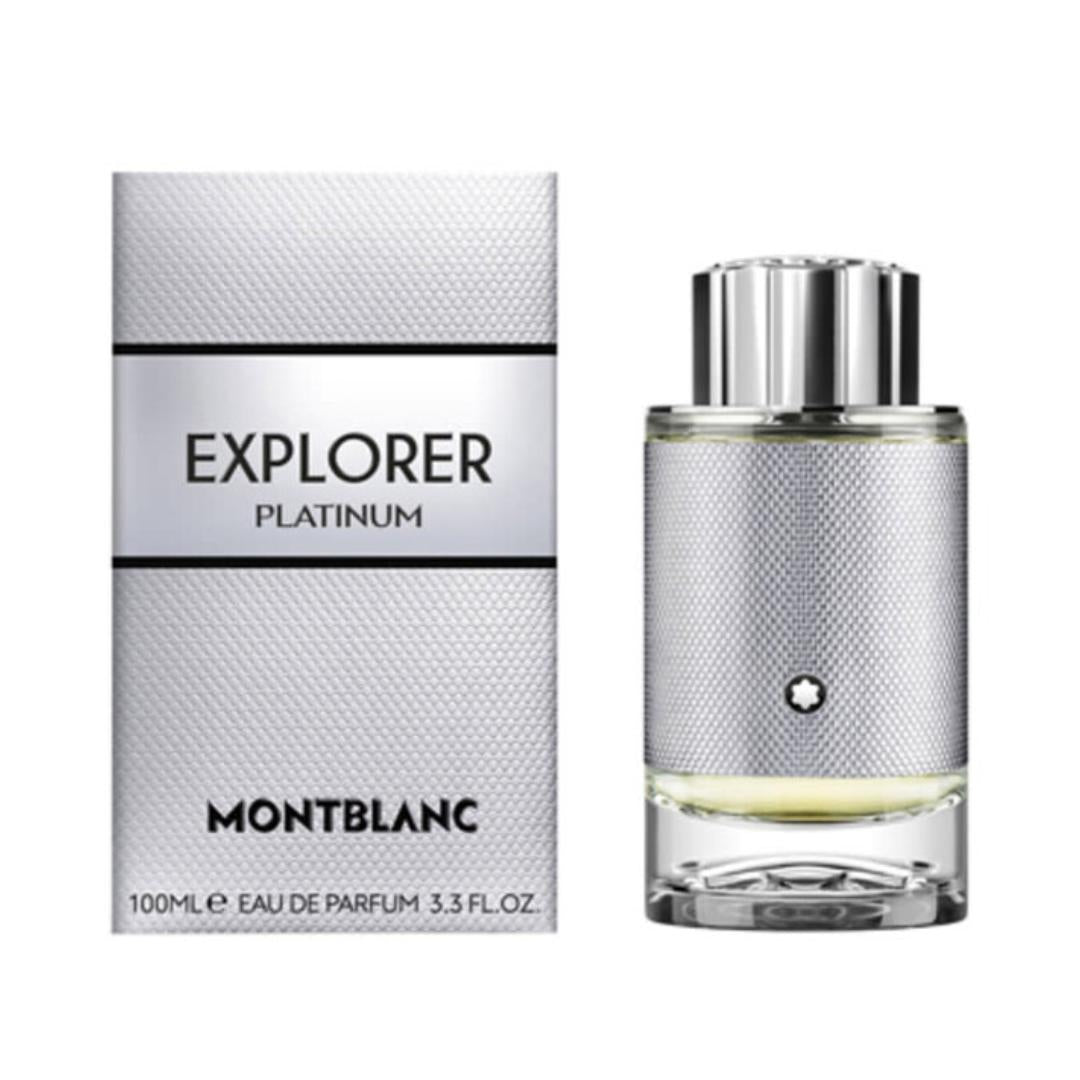 Montblanc Explorer Platinum Eau de Parfum For Men 3.3 oz