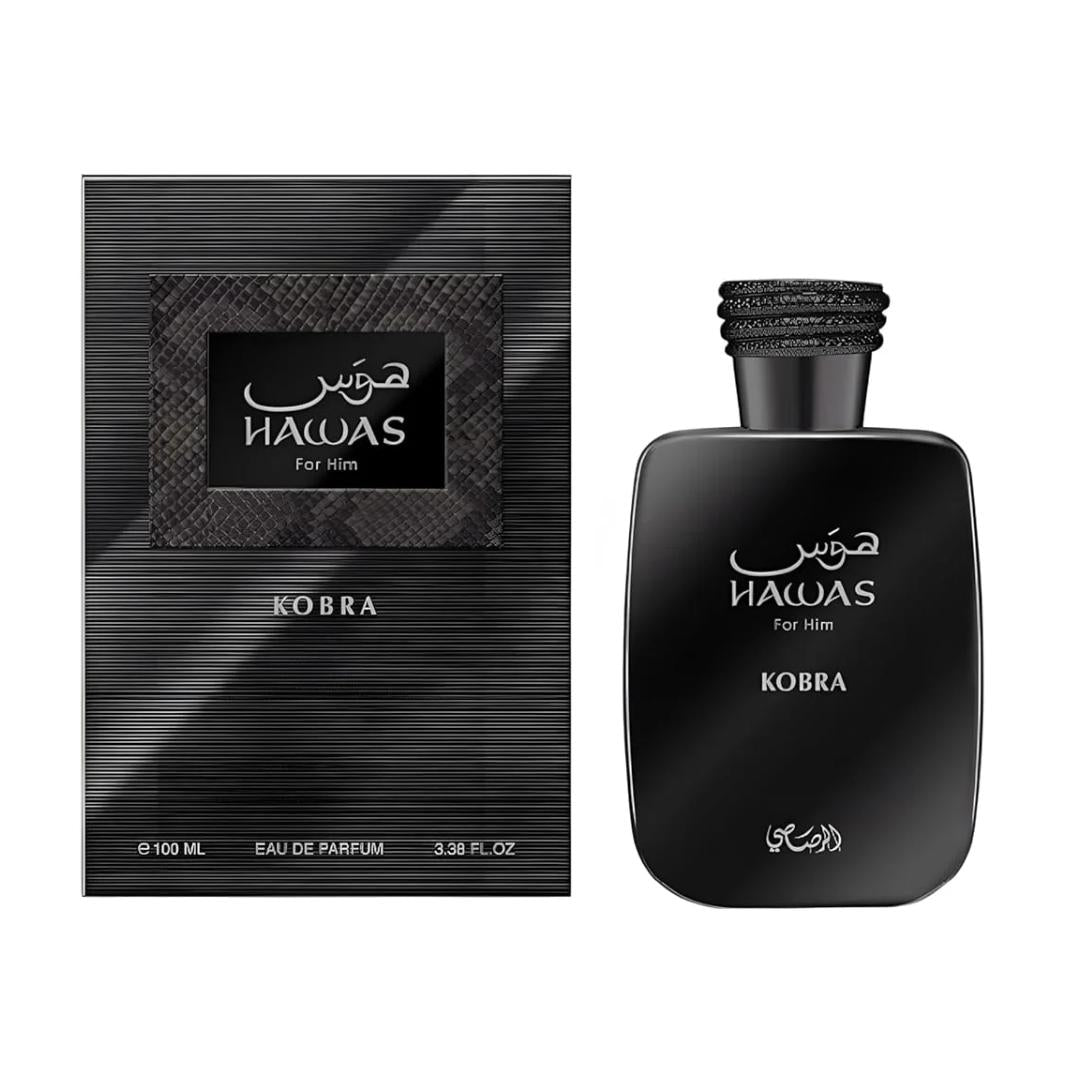 Rasasi Hawas Kobra Eau de Parfum For Men 3.4 oz / 100ml