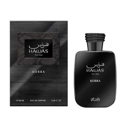 Rasasi Hawas Kobra Eau de Parfum For Men 3.4 oz / 100ml