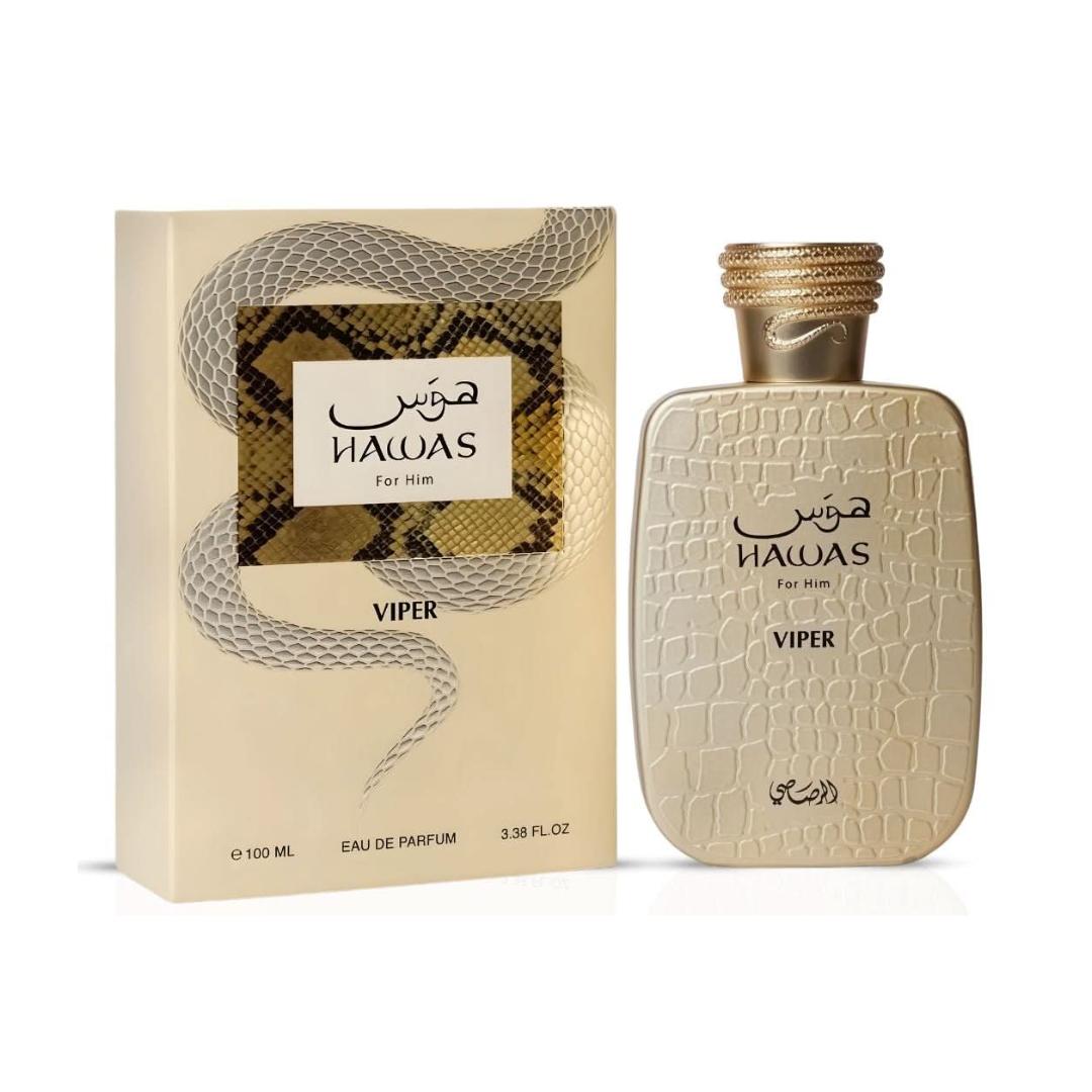 Rasasi Hawas Viper Eau De Parfum For Men 3.4 oz
