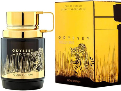 Armaf Odyssey Wild One Eau De Parfum Spray for Men 3.4 Oz / 100 Ml - Woody Spicy Fragrance