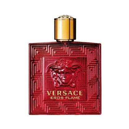 Versace Eros Flame Eau de Parfum for Men 3.4 Oz / 100 Ml Spray - Warm, Spicy, Woody Fragrance