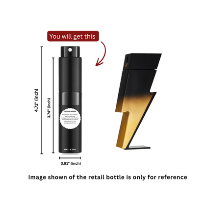 Carolina Herrera Bad Boy Extreme Eau de Parfum 8ml / 0.27oz – 100% Original Authentic Decanted Perfume Spray