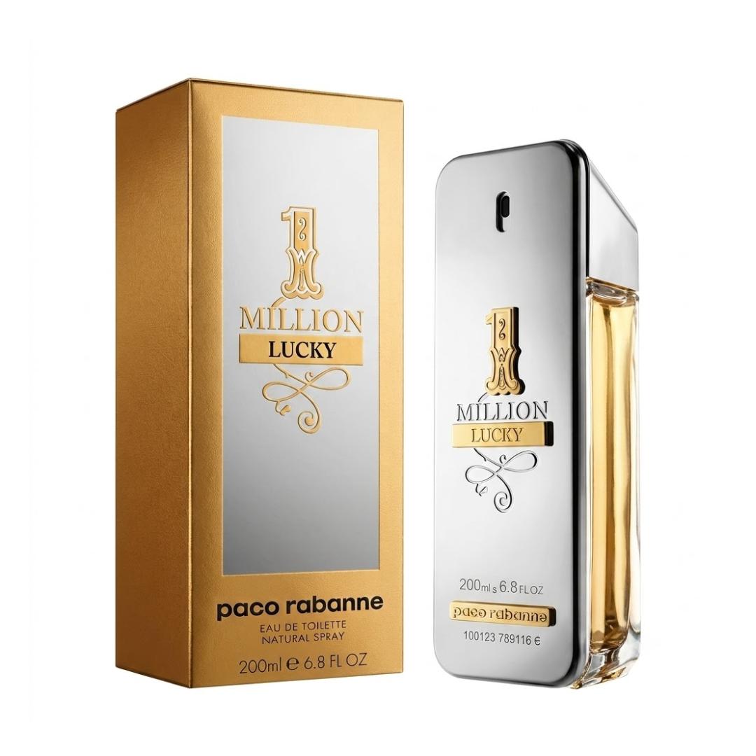 Paco Rabanne One Million Lucky Eau de Toilette For Men 6.8 oz