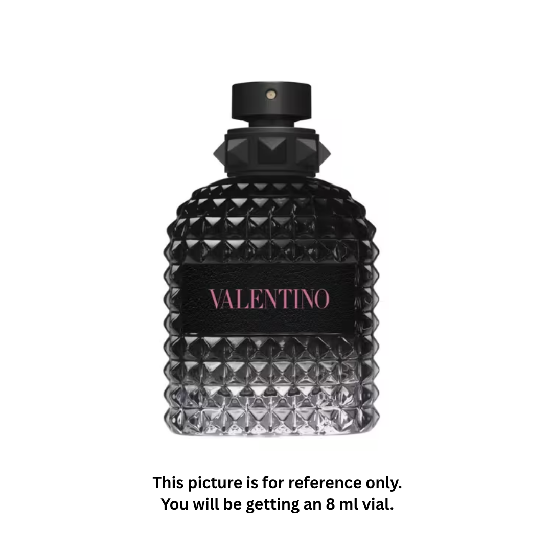 Valentino Born in Roma Uomo Eau de Toilette 8ml / 0.27oz – 100% Original Authentic Decanted Perfume Spray for Men