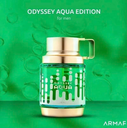 Armaf Odyssey Aqua Eau De Parfum For Men 3.4 Oz