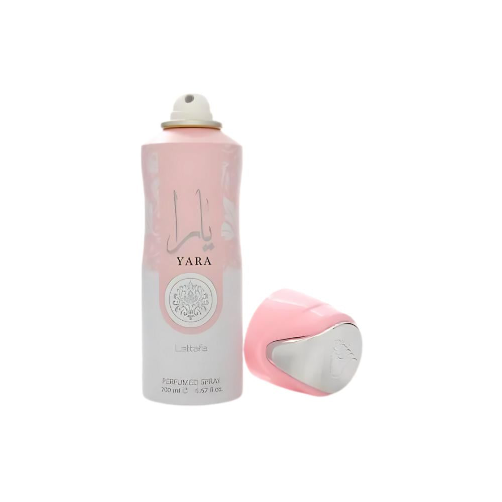 Lattafa Yara Giftset for Women with 3.4 Oz EDP and Body Spray
