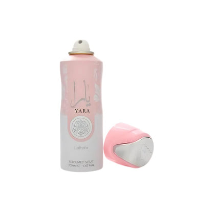 Lattafa Yara Giftset for Women with 3.4 Oz EDP and Body Spray