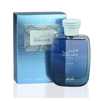 Rasasi Hawas Ice for Men Eau de Parfum Spray 3.4 Oz