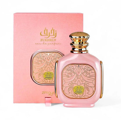 Zimaya Zukhruf Pink Eau De Parfum Spray for Women, 3.4 Oz / 100 Ml Fragrance Perfume