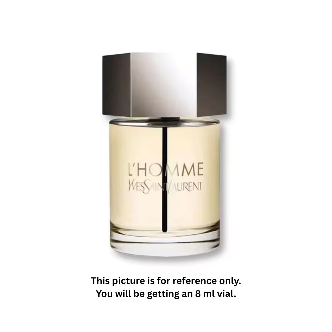 YSL L’Homme Eau de Toilette Men 8ml / 0.27oz | 100% Original Authentic Decanted Perfume Spray