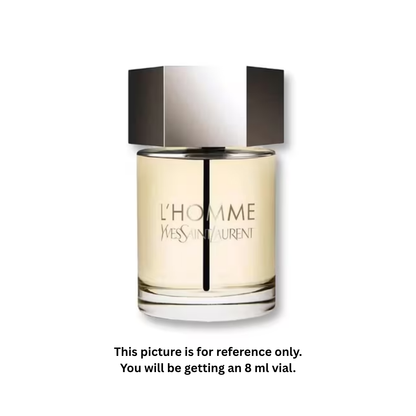 YSL L’Homme Eau de Toilette Men 8ml / 0.27oz | 100% Original Authentic Decanted Perfume Spray