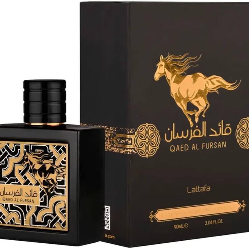 Lattafa Qaed Al Fursan Eau de Parfum Unisex Spray 3 Oz