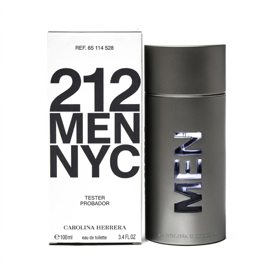 Carolina Herrera 212 Men NYC Eau de Toilette Tester - 3.4 oz