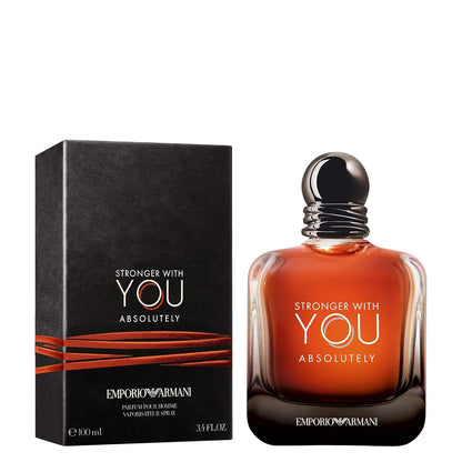 Emporio Armani Stronger With You Absolutely Eau de Parfum for Men 3.4 Oz