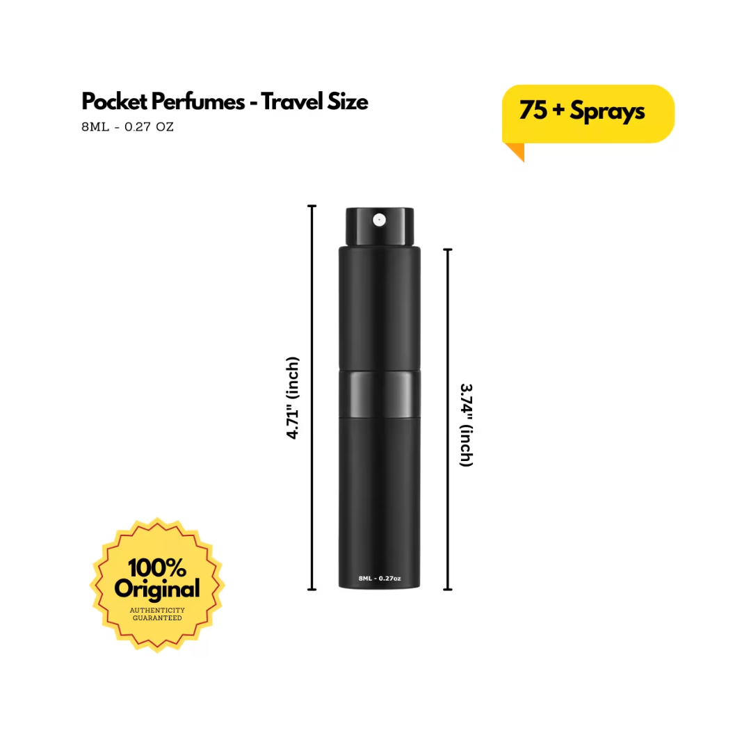 Calvin Klein Eternity Aqua Eau de Toilette Men 8ml / 0.27oz – 100% Original Authentic Decanted Perfume Spray