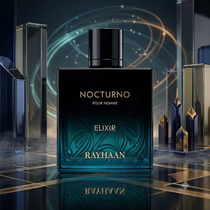 Rayhaan Nocturno Elixir For Him Eau de Parfum 3.4 oz