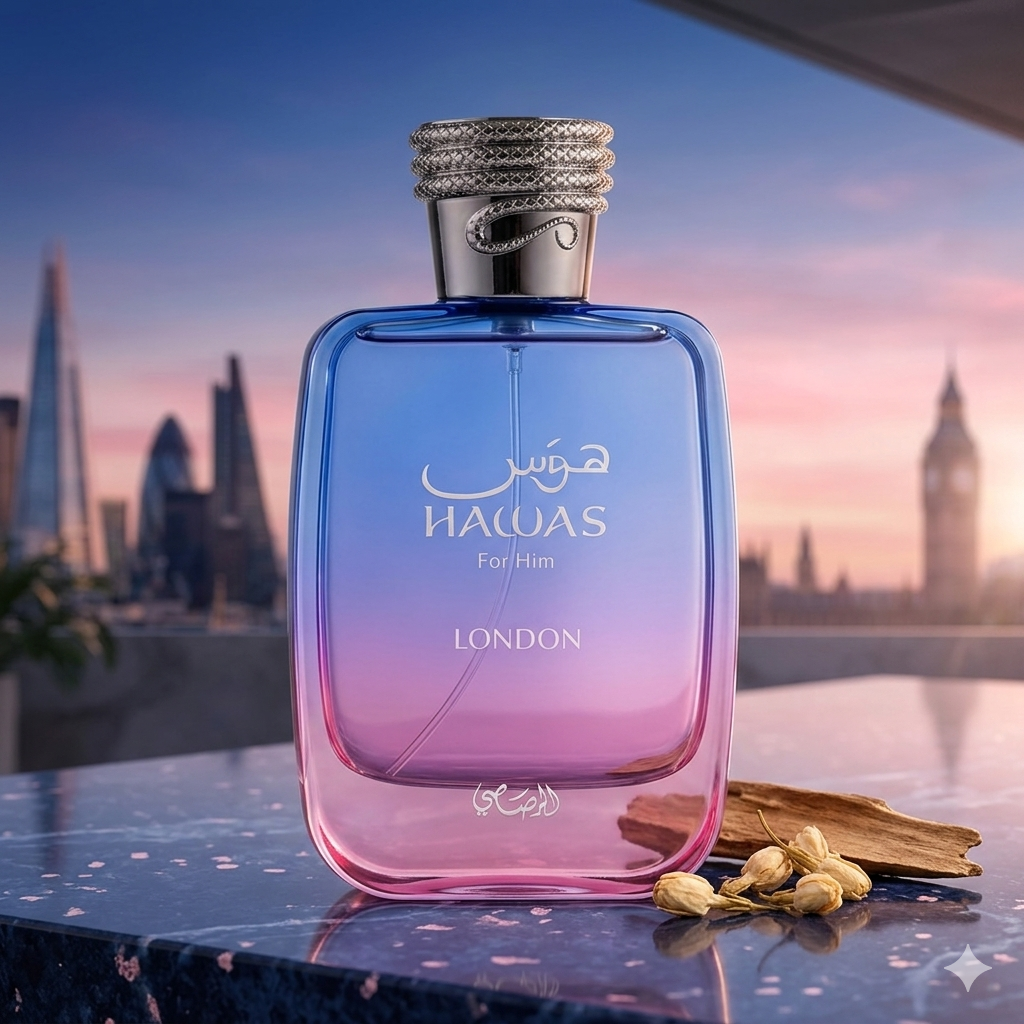 Rasasi Hawas London Eau de Parfum for Men 3.4 oz / 100ml