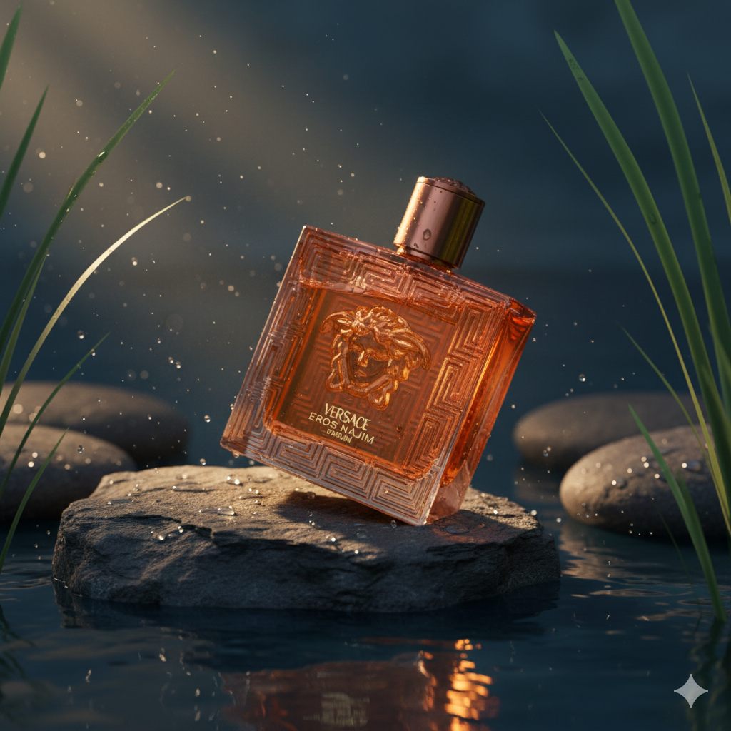 Versace Eros Najim Parfum Spray for Men 3.4 oz