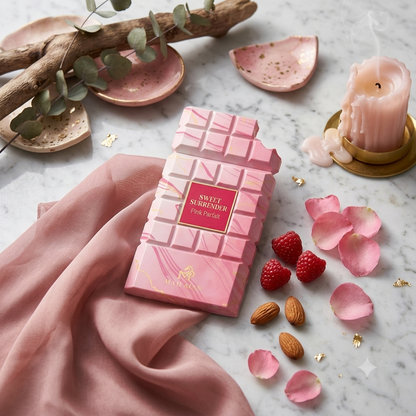 Mahajan Sweet Surrender Pink Parfait Eau de Parfum for Women 3.4 oz | Strawberry Marshmallow Vanilla Gourmand Perfume for Women | Sweet Creamy Luxury Fragrance