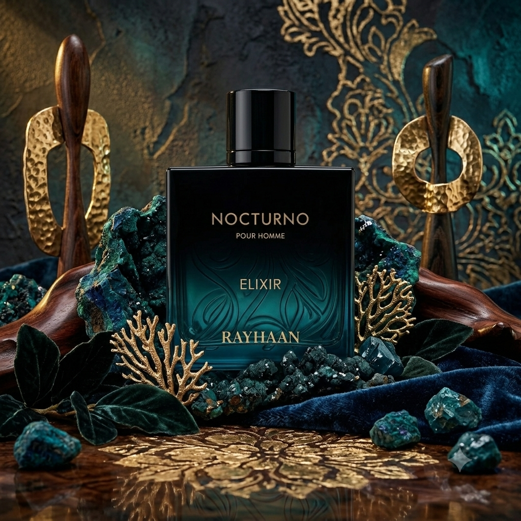 Rayhaan Nocturno Elixir For Him Eau de Parfum 3.4 oz