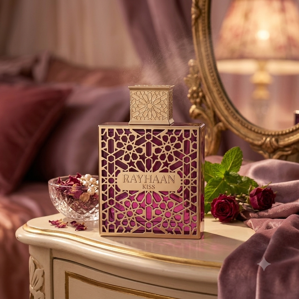 Rayhaan Kiss Eau de Parfum for Women 3.4 oz