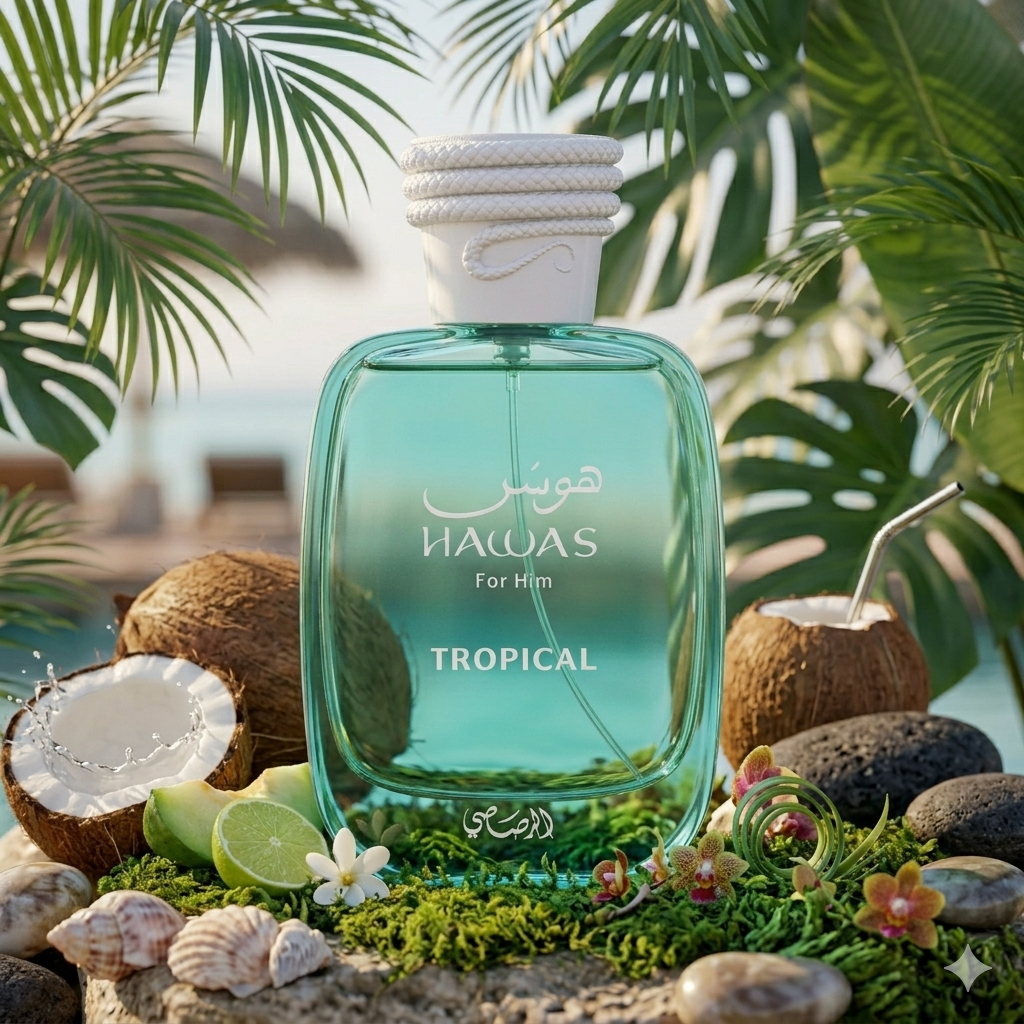 Rasasi Hawas Tropical Eau de Parfum for Men 3.4 oz