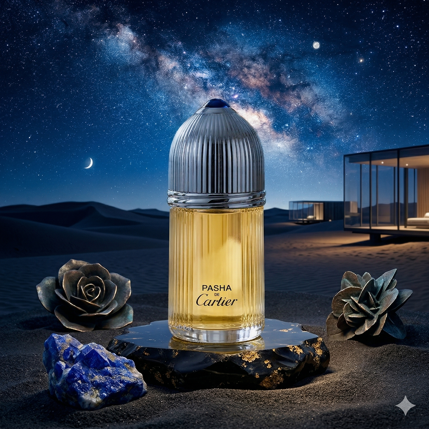 Pasha de Cartier Eau de Toilette 3.3 oz for Men