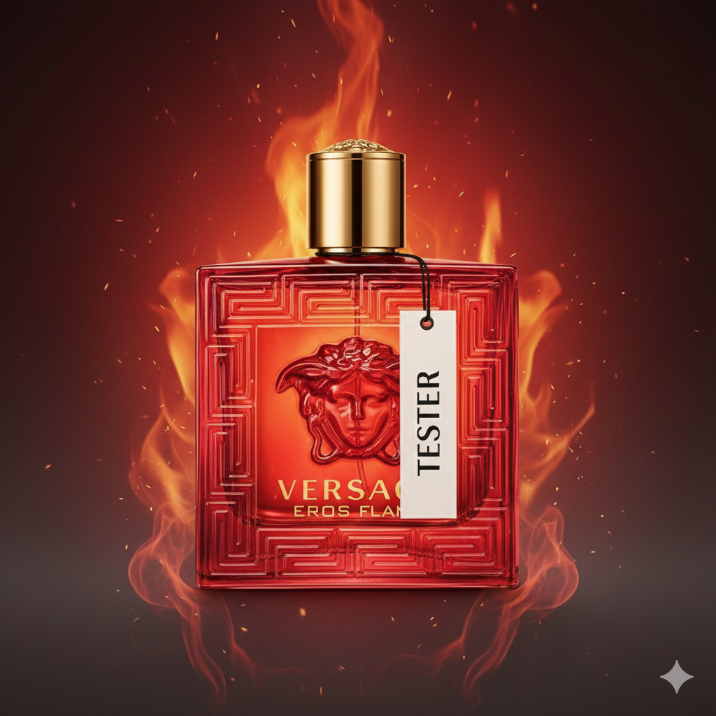 Versace Eros Flame for Men Eau de Parfum 3.4 oz (Tester)