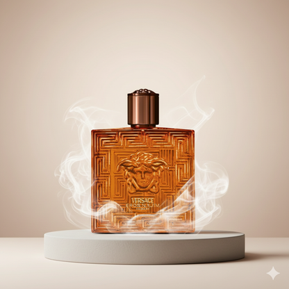 Versace Eros Najim Parfum Pour Homme 3pc Gift Set - 3.4 oz Spray, Travel Size & Pouch