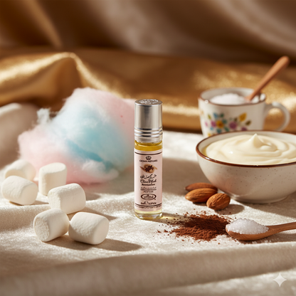 Al Rehab Choco Musk Marshmallow 6ml (0.2 oz) Roll-On Perfume Oil Unisex