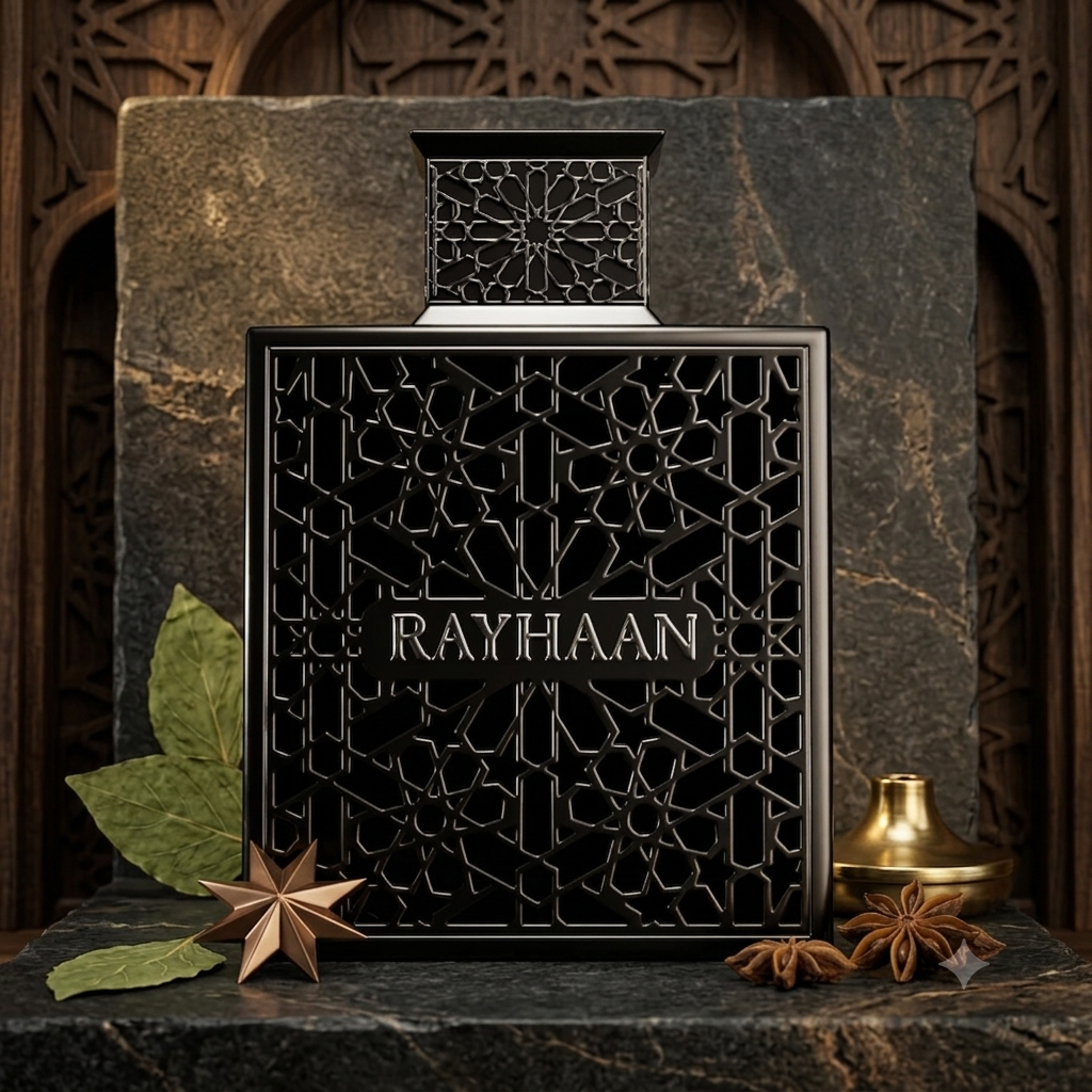 Rayhaan Obsidian Eau de Parfum for Men 3.4 oz