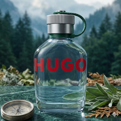 Hugo Boss HUGO Man Eau de Toilette Fresh Aromatic Cologne for Men 4.2 oz