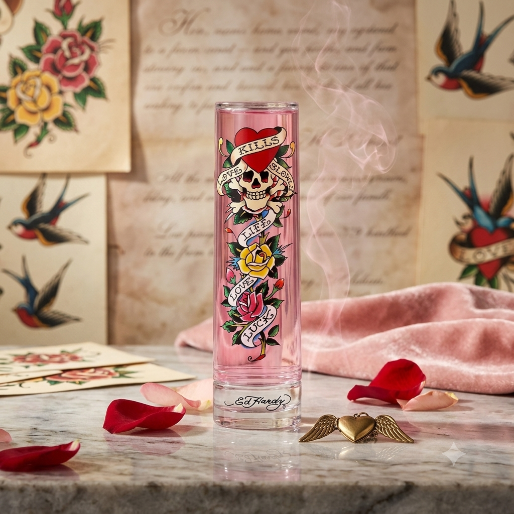 Christian Audigier Ed Hardy Eau de Parfum for Women 3.4 oz