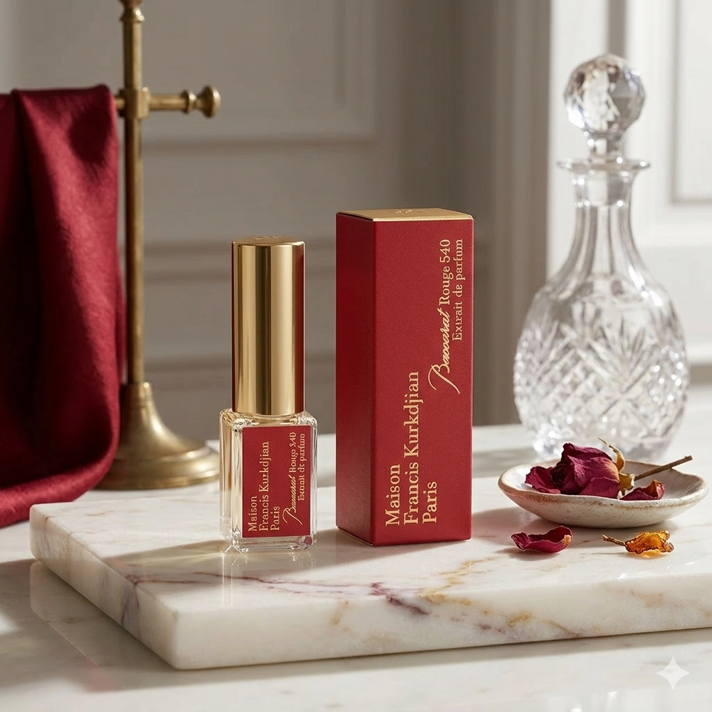 Maison Francis Kurkdjian Baccarat Rouge 540 Extrait de Parfum 0.16 oz – Luxury Unisex Fragrance