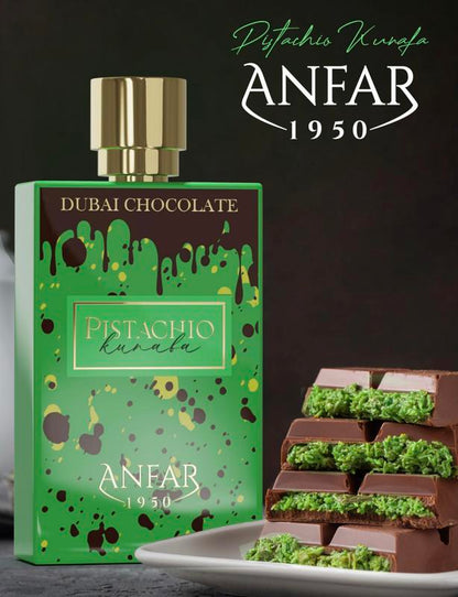 Anfar Dubai Chocolate Pistachio Kunafa Eau de Parfum 2.8 oz