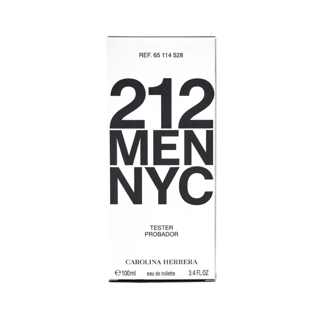 Carolina Herrera 212 Men NYC Eau de Toilette Tester - 3.4 oz