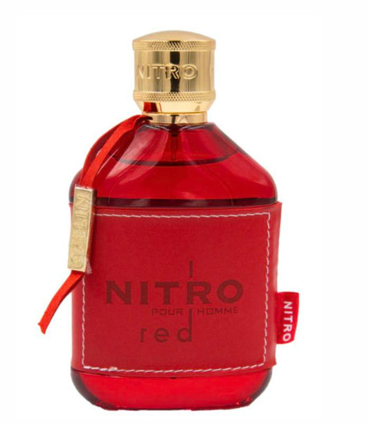 Dumont Nitro Red Eau De Parfum for Men 3.4 Oz - Fruit, Woody, Floral & Masculine Fragrance