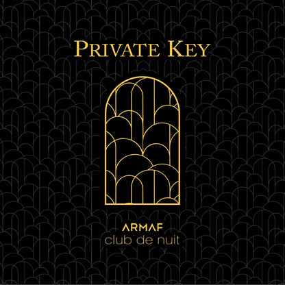 Armaf Club de Nuit Private Key to My Success Extrait De Parfum 3.4 Oz, Unisex