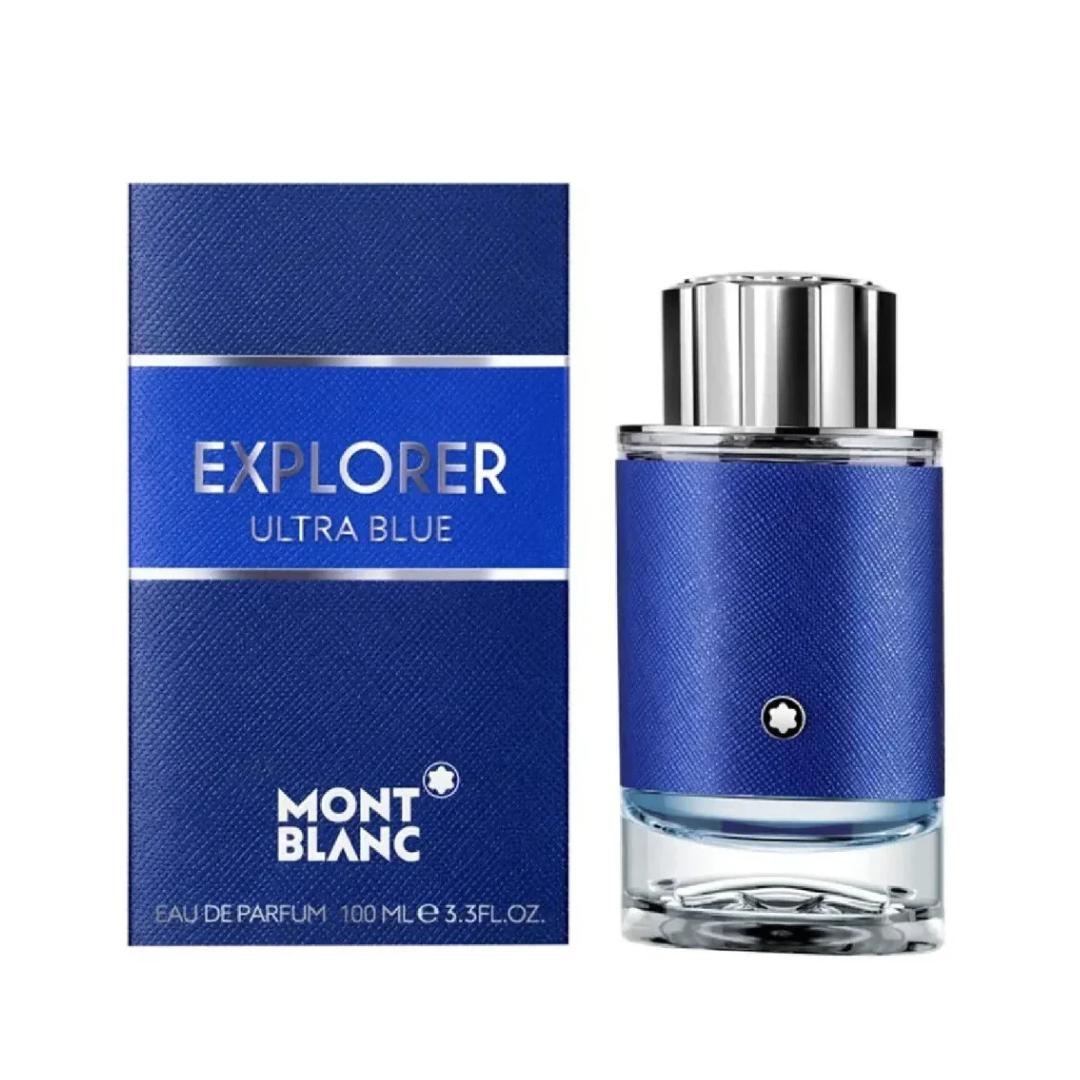 Montblanc Explorer Ultra Blue Eau de Parfum for Men 3.3 fl oz