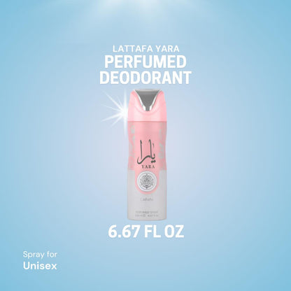 Lattafa Yara Perfumed Deodorant Spray 6.67 oz