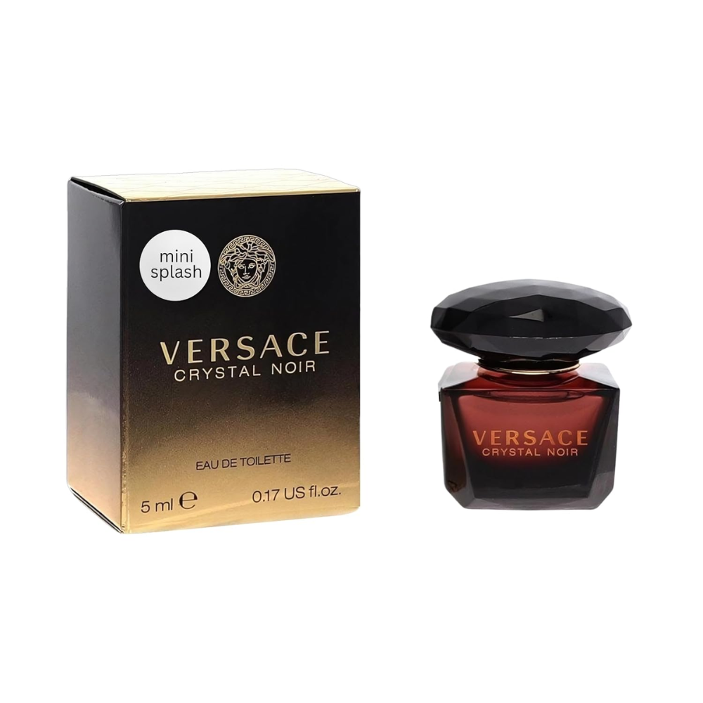 Versace Crystal Noir for Women Eau de Toilette Splash (5ml Mini)